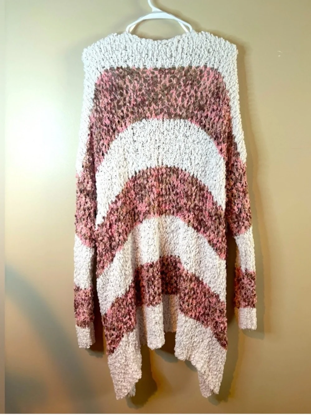 Cozy knit popcorn Cardigan Sweater